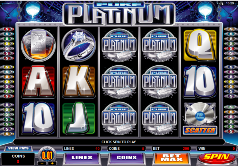 Pure Platinum SLots