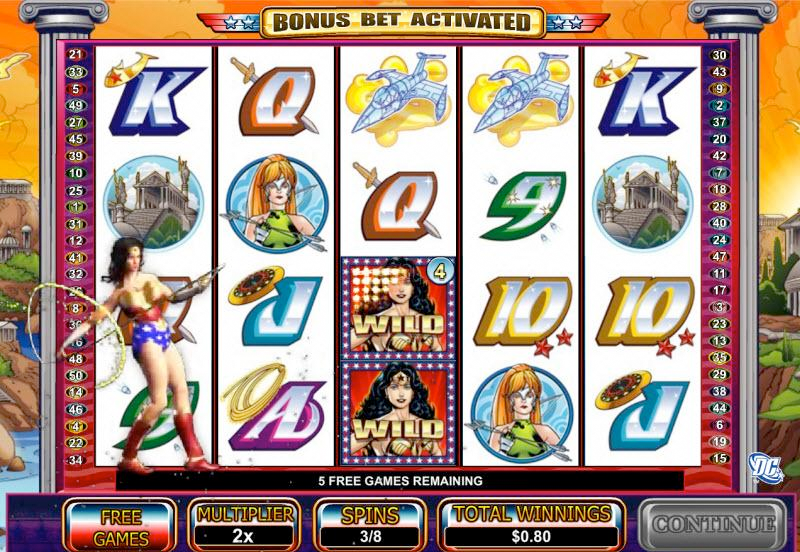 Wonder Woman Slots Game